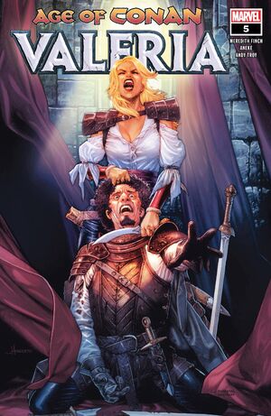Cover L'ERA DI CONAN: VALERIA #5.
